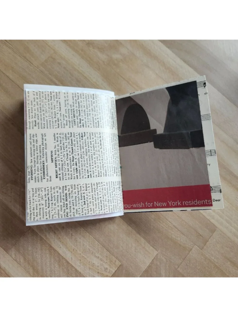 Handmade Junk Journal Booklet 60 pages Peace On Earth
